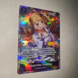ONE PIECE TCG CHARLOTTE PUDDING SR ALT ART PRB02-010 ENGLISH Card Game CCG - Image 2