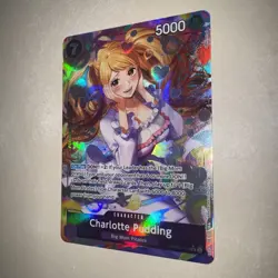 ONE PIECE TCG CHARLOTTE PUDDING SR ALT ART PRB02-010 ENGLISH Card Game CCG - Image 3