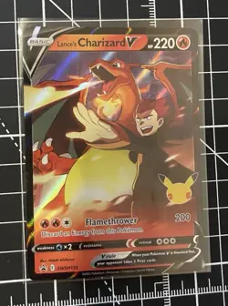 Lance's Charizard V SWSH133 SWSH: Sword & Shield Promo Cards Holo Near Mint - Image 1
