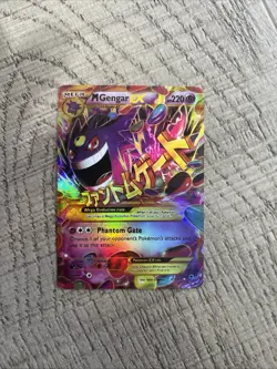 #4 M Gengar EX 121/119 XY Phantom Forces 2014 Secret Rare Holo Rare Pokemon Card - Image 1
