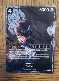Sabo (Winner Pack 2026 Vol. 2) P-105 One Piece Promotion Cards Foil NM - Image 1