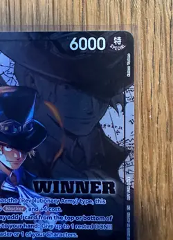 Sabo (Winner Pack 2026 Vol. 2) P-105 One Piece Promotion Cards Foil NM - Image 3