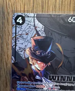 Sabo (Winner Pack 2026 Vol. 2) P-105 One Piece Promotion Cards Foil NM - Image 4