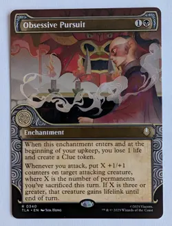 Obsessive Pursuit (Showcase) Avatar: The Last Airbender - MTG RARE - Image 1
