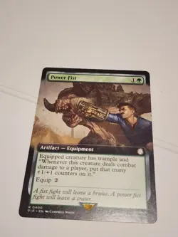 Power Fist (Extended Art) Universes Beyond: Fallout Regular - Image 1