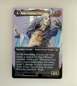 Magic the Gathering: Kuja, Genome Sorcerer (Borderless) Final Fantasy Regular NM - Image 1