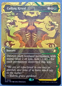 Culling Ritual - NM - MTG Secrets of Strixhaven: Mystical Archive SOA #62 Rare - Image 1