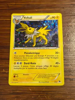Pokemon "Voltali / Jolteon" 6/12 *Holo* McDonald's 2013 - French - Excellent - Image 1