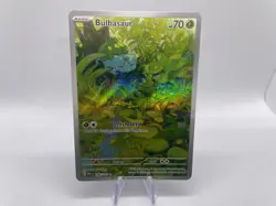 Pokemon Bisasam 166/165 Full Art Set 151 Englisch - Image 1