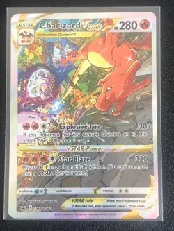 Charizard VSTAR SWSH262 SWSH: Sword & Shield Promo Cards Holo - Image 1