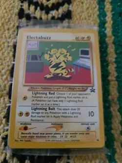 Pokemon Black Star Promo Electabuzz #46 25 cards Sealed - Image 1