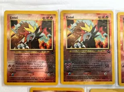 Entei Reverse Holo Promo #34 Pokemon Cards TCG Swirl (7) - Image 3