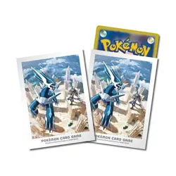 Pokemon Center Japan Exclusive "Dialga & Lucario" 64 Card Sleeves -Sealed- - Image 1