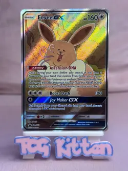 Eevee GX SM233 Card 'B' Sun & Moon Black Star Promos NM TCGKITTEN - Image 1