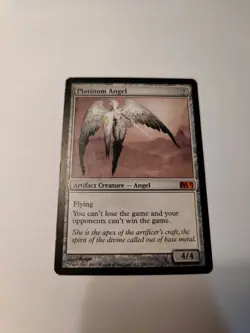 MTG: Platinum Angel - Magic Gathering 2010 2011 #212/249 Mythic Rare Card - Image 1