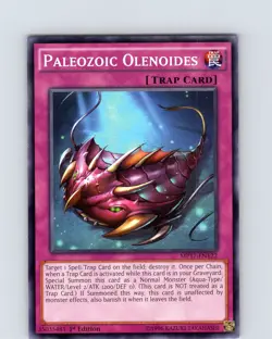 Yu-Gi-Oh TCG Paleozoic Olenoides MP17-EN122 1st Edition Common Card NM - Image 1