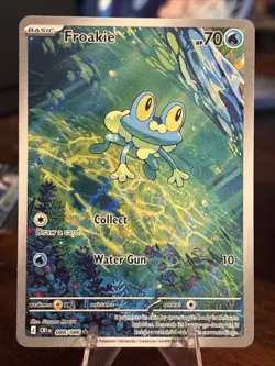Pokemon Froakie 088/086 IR Chaos Rising Illustration Rare Nicely Centered! - Image 1
