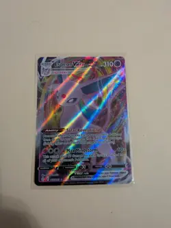 2021 Pokemon Espeon VMAX #065/203 Evolving Skies - Image 1