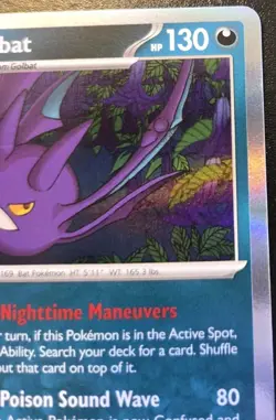 Crobat 051/086 Holo Rare Mega Evolution: Chaos Rising Pokemon TCG - Image 3