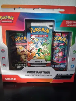 Pokemon TCG First Partner Illustration Collection Series 2 - 3 Packs EN - Image 1