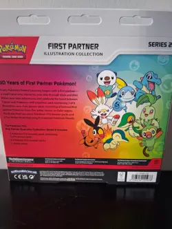 Pokemon TCG First Partner Illustration Collection Series 2 - 3 Packs EN - Image 2