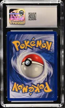 CGC 8 Raticate Base Set Shadowless 1st Edition 40/102 Gray Stamp Pokemon Card - Image 2