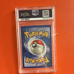 Pokemon 1999 Base Set Shadowless Poliwrath Holo 13/102 PSA 6 EN - Image 2