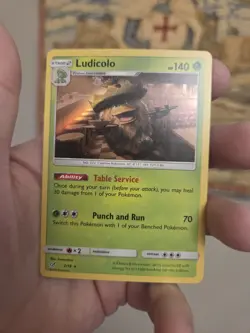 Ludicolo 2/18 Rare Detective Pikachu Pokemon Holo - Image 1