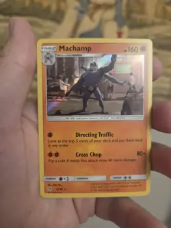 Machamp 13/18 Rare Detective Pikachu Pokemon Near Mint - Image 1