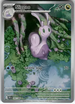 Sliggoo 095/086 Holo Illustration Rare Chaos Rising Pokemon Near Mint - Image 1
