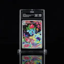 Ivysaur 134/132 Pokemon TAG 10 Illustration Rare Holo English Mega Evolution - Image 1