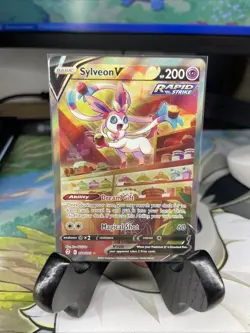 Pokemon 2021 SWSH FA/SYLVEON v Evolving Skies #184 Mint - Image 1