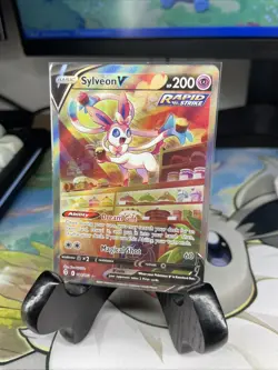 Pokemon 2021 SWSH FA/SYLVEON v Evolving Skies #184 Mint - Image 3