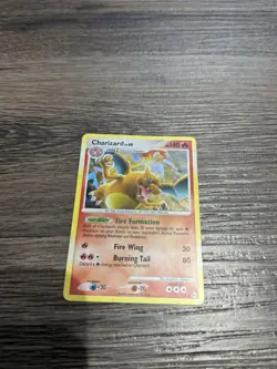 Pokemon TCG Charizard LV.60 Platinum Arceus Holo Rare Card 1/99 Raw - Image 3
