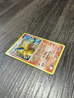 Pokemon TCG Charizard LV.60 Platinum Arceus Holo Rare Card 1/99 Raw - Image 4