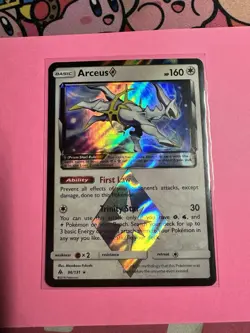 Pokemon TCG Arceus Prism Star 96/131 Sm-Forbidden Light Holo Card - Image 1