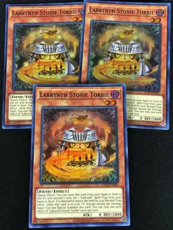 YUGIOH LABRYNTH STOVIE TORBIE OP23-EN004 X3 SUPER (NM) - Image 1