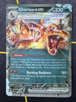 Pokemon Charizard ex box promo cards - Image 4