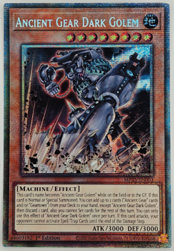 Yugioh - MP25-EN003 - Ancient Gear Dark Golem - Starlight Rare - NM/M - Image 1