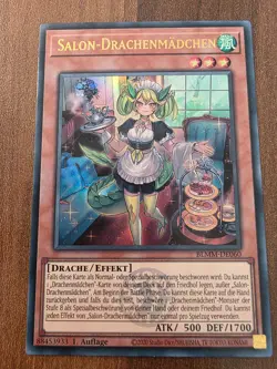 Yu-Gi-Oh! BLMM-DE060 Salon-Drachenmadchen Ultra Rare 1st NM - Image 1