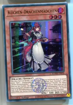 Yu-Gi-Oh! Kuchen Drachenmadchen Ultra Rare BLMM-DE058 - Image 1