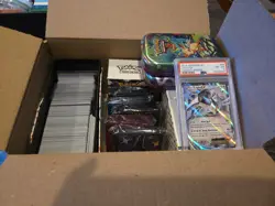 Pokemon Card Lot IR Ex Vintage Accessories Card Sleeves PSA Graded Modern Bulk - Image 1