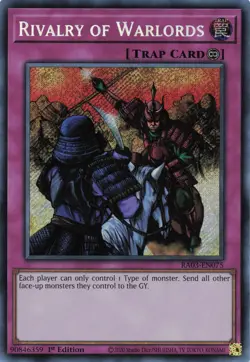 Yugioh RA03-EN075 - Rivalry of Warlords - Secret Rare - Image 1