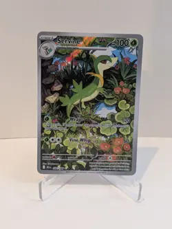 Pokemon TCG – Servine 088/086 BLK – Black Bolt Illustration Rare – English – NM - Image 1