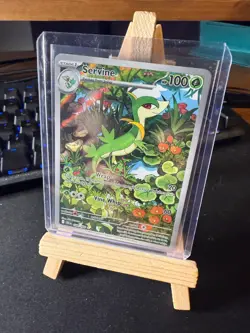 Pokemon TCG Servine 088/086 Illustration Rare Holo – Black Bolt – Near Mint - Image 2
