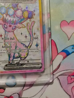 2025 Pokemon SVP EN #175 Espeon ex Promo Premium Figure Coll PSA 10 GEM MINT - Image 4