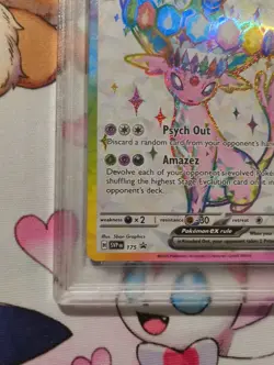 2025 Pokemon SVP EN #175 Espeon ex Promo Premium Figure Coll PSA 10 GEM MINT - Image 5