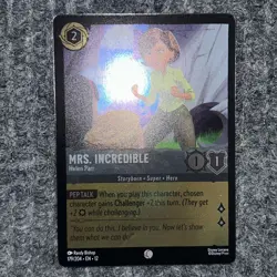 Disney Lorcana Wilds Unknown Mrs Incredible 179/204 Common Foil - Image 2