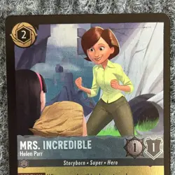 Disney Lorcana Wilds Unknown Mrs Incredible 179/204 Common Foil - Image 5