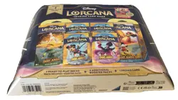 Disney Lorcana Trading Card Game 2 Decks 4 Booster Packs 1 Promo Card SEALED - Image 2